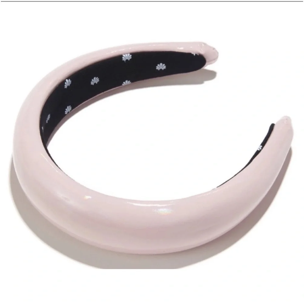 Lele Sadoughi Alice Padded Headband Light Pink Gloss